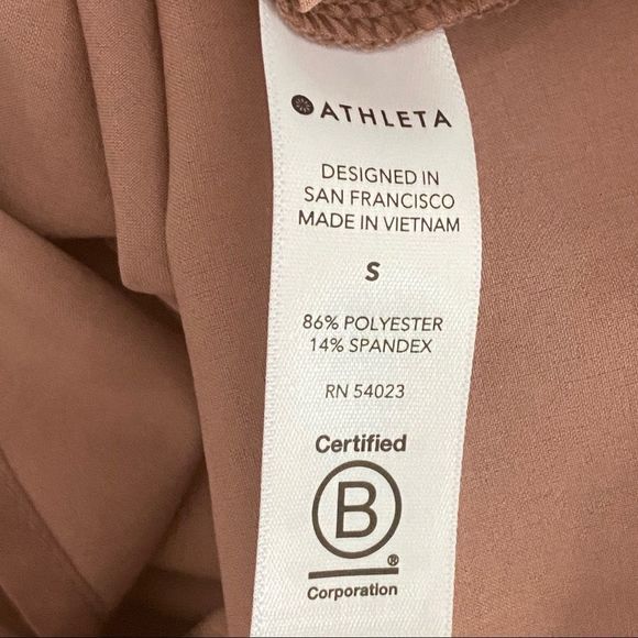 Athleta Rincon Printed Dress Evian Hearth Rose S - Picture 13 of 15